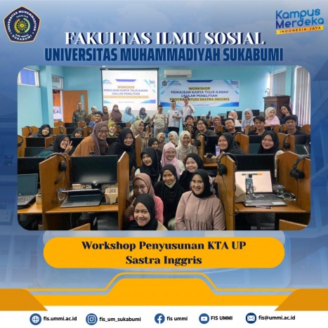 Workshop on Writing Scientific Papers for the English Literature Study Program
